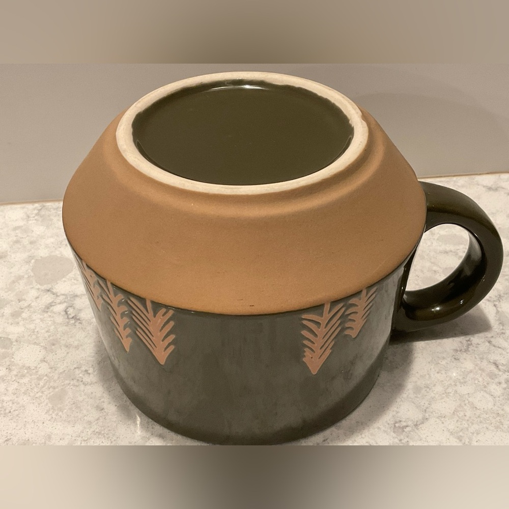 Mountain Man Fruit & Nut Company Ceramic Mug with Pine Tree Design - Picture 7 of 13